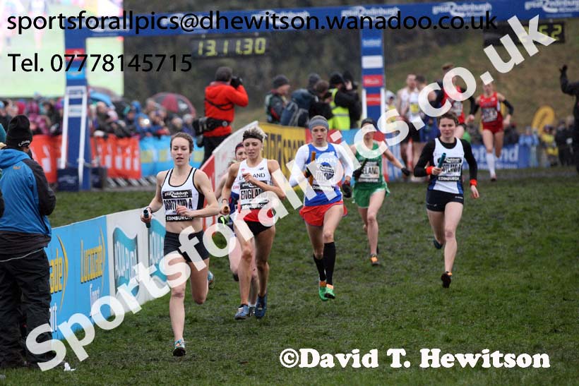 Stewart Cup International Relay, Great Edinburgh Cross Country. Photo: David T. Hewitson/Sports for All Pics